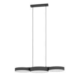 Φωτιστικό Οροφής - Ράγα Barbano-Z 900854 82x30x110cm Led IP20 Black Eglo