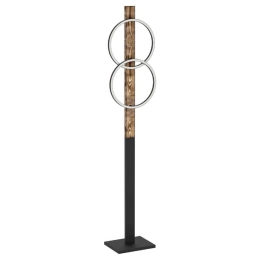 Φωτιστικό Δαπέδου Boyal 900892 30x150cm Led 3000K IP20 Black-Natural Eglo