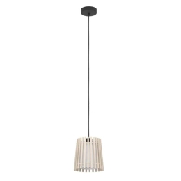 Φωτιστικό Οροφής Fattoria 900902 20x110cm 1xE27 IP20 Natural-White Eglo