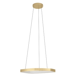 Φωτιστικό Οροφής Vallerosa 900917 58x110cm Led 3000K IP20 Gold Eglo