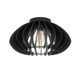 Φωτιστικό Οροφής - Πλαφονιέρα Cossano 3 901001 45x23,5cm 1xE27 Black Eglo
