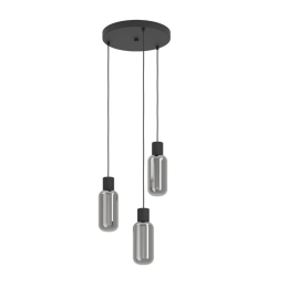 Φωτιστικό Οροφής Maione 901004 30x110cm 3xE27 Black Eglo