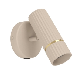 Φωτιστικό Τοίχου - Απλίκα Caminia 901153 11x15,5cm 1xGU10 Ecru-Gold Eglo