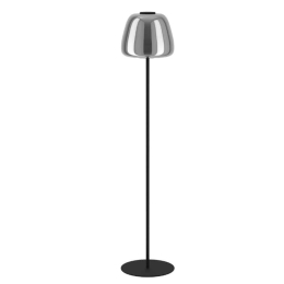 Φωτιστικό Δαπέδου Alfero-Z 901196 27,5x139,5cm Led RGB Black-Smoke Eglo