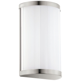 Φωτιστικό Τοίχου Led Cupella 95774 White-Silver Eglo Μέταλλο