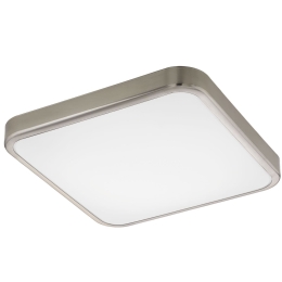 Φωτιστικό Οροφής Led Manilva 1 96231 White-Grey Eglo Μέταλλο,Πλαστικό