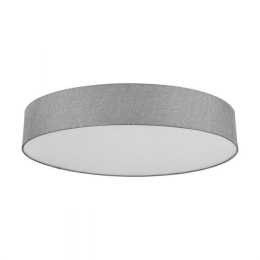 Φωτιστικό Οροφής-Πλαφονιέρα Led Romao-C 98669 Ble-Rgb/Cct Ø760 2700-6500K Grey Eglo Μέταλλο,Ύφασμα