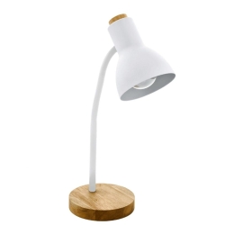 Φωτιστικό Επιτραπέζιο Veradal 98832 16x12,5x49cm 1xE27 White-Natural Eglo