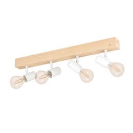 Φωτιστικό Οροφής - Σποτ Townshend 3 99485 63x5cm 4xE27 Natural-White Eglo