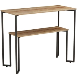 Κονσόλα Homer 230-000011 110x48x85cm Natural-Black