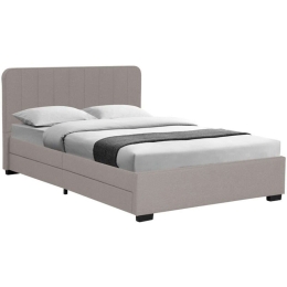 Κρεβάτι Veloty (Για Στρώμα 150x200cm) 234-000013 212,5x170x92cm Beige Διπλό