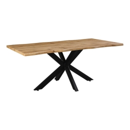 Tραπέζι Gilman 235-000022 180x90x75cm Sonoma-Black