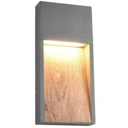 Φωτιστικό Τοίχου - Απλίκα Salmon 246960135 16x33cm Led 1200lm 11W 3000K Anthracite-Natural Trio Lighting