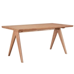 Τραπέζι Winslow 247-000001 160x85x75cm Walnut