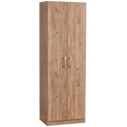Ντουλάπα Δίφυλλη Jonar 60x42x180cm Oak Δίφυλλη