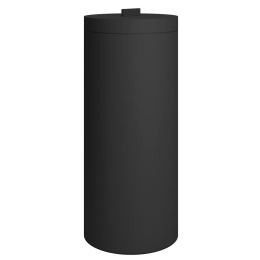 Καλάθι Απλύτων 30Lt 2560-403 25x60cm Matte Black Pam&Co Ανοξείδωτο Ατσάλι