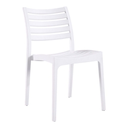 Καρέκλα Gerko 262-000047 57x46x83cm White