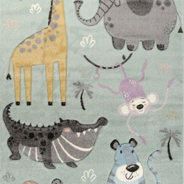 Χαλί Diamond 70361-240 Mint-Multi Merinos 133X190cm