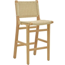Σκαμπό Μπαρ Julien 263-000008 45x46x95cm Natural