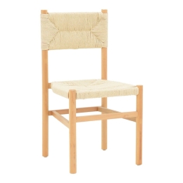 Καρέκλα Oarvine 263-000042 46x52x88cm Natural