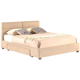 Κρεβάτι Anay (Για Στρώμα 160x200cm) 279-000003 206x169x96cm Beige Διπλό