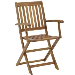 Πολυθρόνα Πτυσσόμενη Joter 282-000011 53x60x90cm Natural