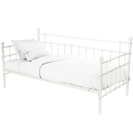Κρεβάτι Havelock (Για Στρώμα 90x190cm) 285-000012 190x90x98cm White Μονό