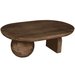 Τραπέζι Σαλονιού Kane 297-000004 110x72x38cm Brown