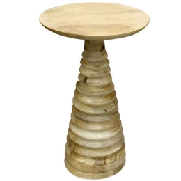 Τραπεζάκι Βοηθητικό Souler 297-000007 Φ38x56cm Natural