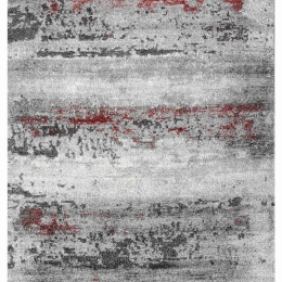 Χαλί Sky 22142-951 Grey-Red Merinos 160X230cm