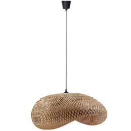 Φωτιστικό Οροφής Bobon 299-000013 Φ76x174cm 1xE27 40W Natural Inart
