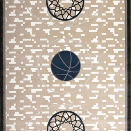 Χαλί Vagio Goal A156ACD Beige-Grey Ezzo 133X190cm