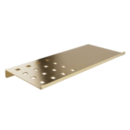Ράφι Μπάνιου 3015-023 28x15x1cm Brushed Brass Pam&Co Ανοξείδωτο Ατσάλι