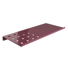 Ράφι Μπάνιου 3015-153 28x15x1cm Matte Bordeaux Pam&Co Ανοξείδωτο Ατσάλι