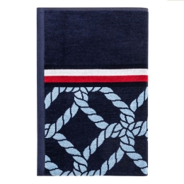 Πετσέτα Θαλάσσης Newport 698729 Navy Tommy Hilfiger Θαλάσσης 90x180cm 100% Βαμβάκι