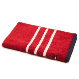 Πετσέτα Cape Cod 698686 Red Tommy Hilfiger Προσώπου 50x100cm 100% Βαμβάκι