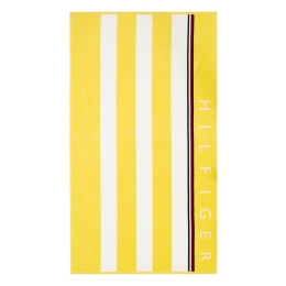 Πετσέτα Θαλάσσης Zoom Yellow Tommy Hilfiger Θαλάσσης 90x160cm 100% Βαμβάκι