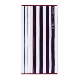Πετσέτα Θαλάσσης Dessie Navy Tommy Hilfiger Θαλάσσης 100% Βαμβάκι