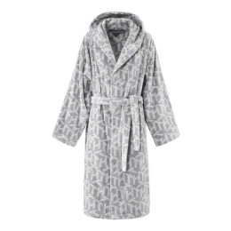 Μπουρνούζι Iconic 2 Eponge 221873 Grey Tommy Hilfiger