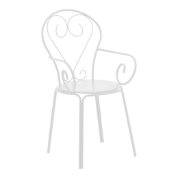 Πολυθρόνα Monasty 308-000006 49x55x90cm White