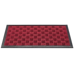 Πατάκι Εισόδου Supreme 001 45X75cm Red Sdim 45X75