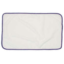 Σελτεδάκι Βρεφικό Αδιάβροχο 133 Πουά White-Purple DimCol 50x80cm 100% Βαμβάκι