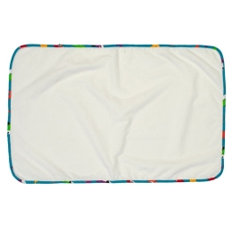 Σελτεδάκι Βρεφικό Αδιάβροχο 144 White-Blue DimCol 50x80cm 100% Βαμβάκι