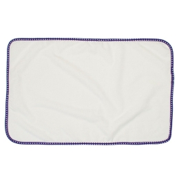 Σελτεδάκι Βρεφικό Αδιάβροχο 133 Πουά White-Purple DimCol 67x90cm 100% Βαμβάκι