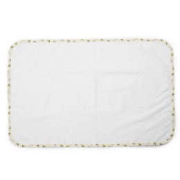 Σελτεδάκι Αδιάβροχο 62 67X90 White-Green DimCol 67x90cm 100% Βαμβάκι