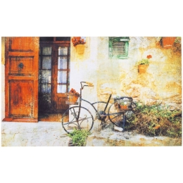 Πατάκι Εισόδου Gallery 010 Bicycle 45X75cm Multi Sdim 45X75
