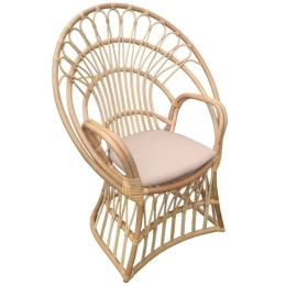 Πολυθρόνα Boloni 314-000006 100x67x120cm Beige-Natural