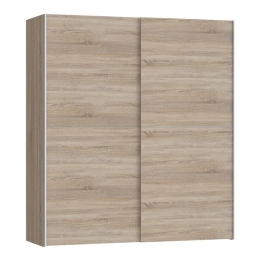 Ντουλάπα Δίφυλλη Noez 318-000019 170,5x61x190,5cm Sonoma Δίφυλλη