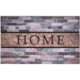 Πατάκι Εισόδου Ecomat 013 Home Bricks 45X75cm Beige Sdim 45X75