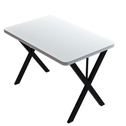 Τραπέζι Zeryin 321-000097 70x110x75cm White-Black